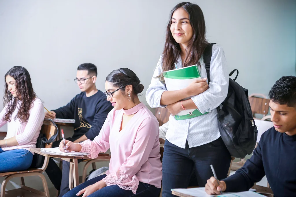 School Students Learning